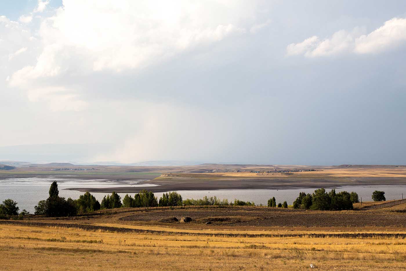 Turkey – viewed from Armenia, across the Akhurian River that forms the border.