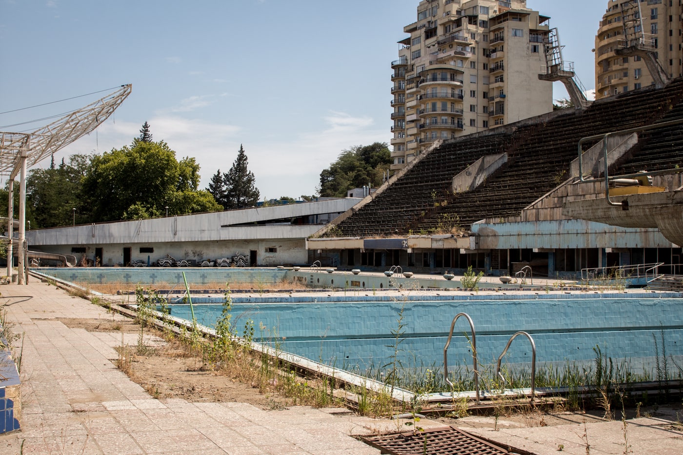 Laguna Verde: Tbilisi's abandoned Soviet-ear sports complex